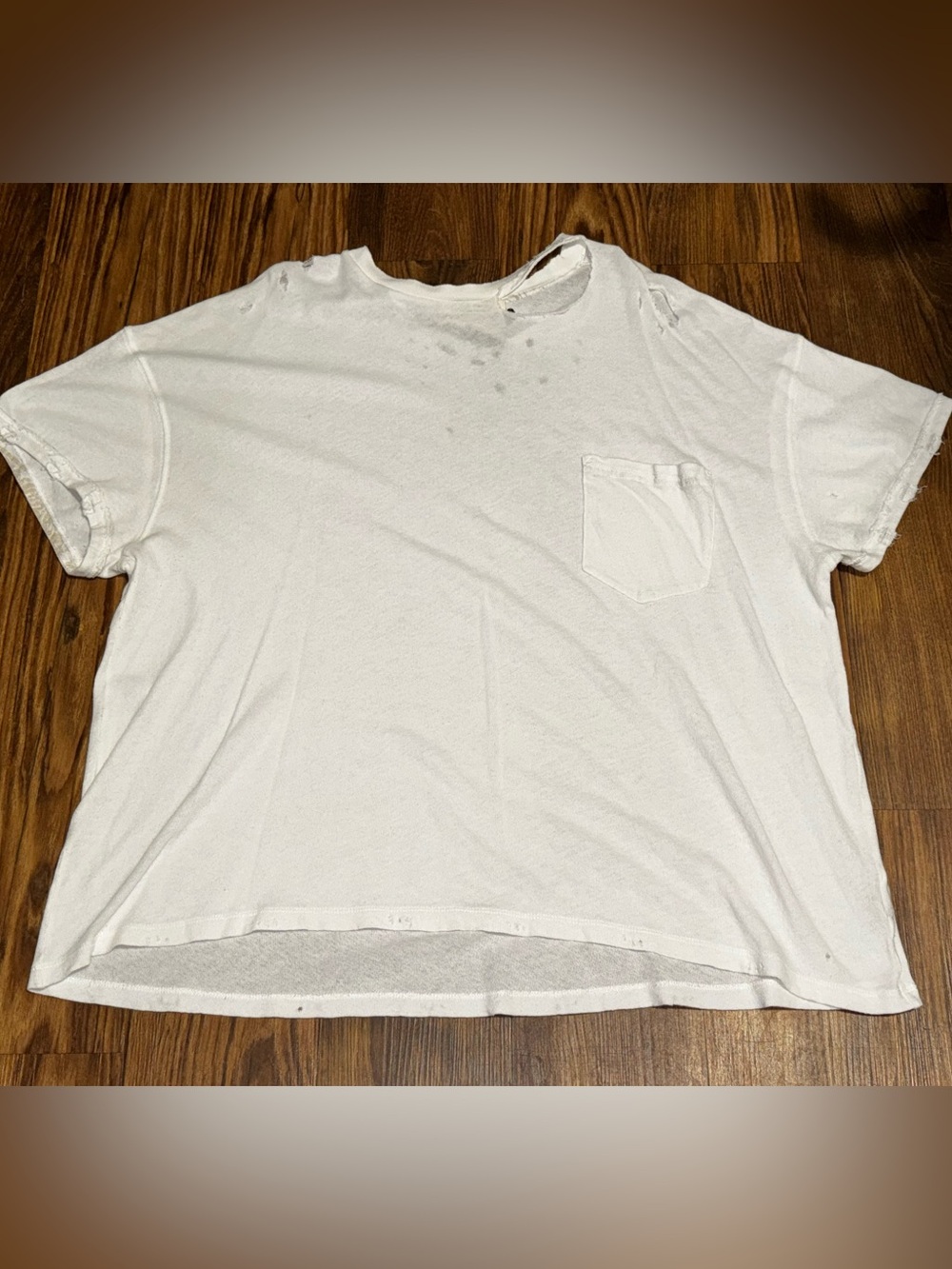 We The Free Ruby Tee in Ivory White size Large - Picture 5 of 8